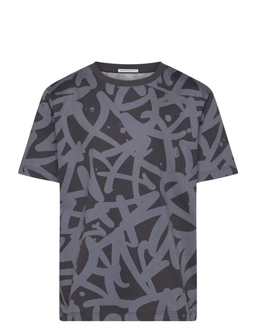 Se Tom Tailor Regular Printed T-Shirt Tom Tailor Grey ved Booztlet