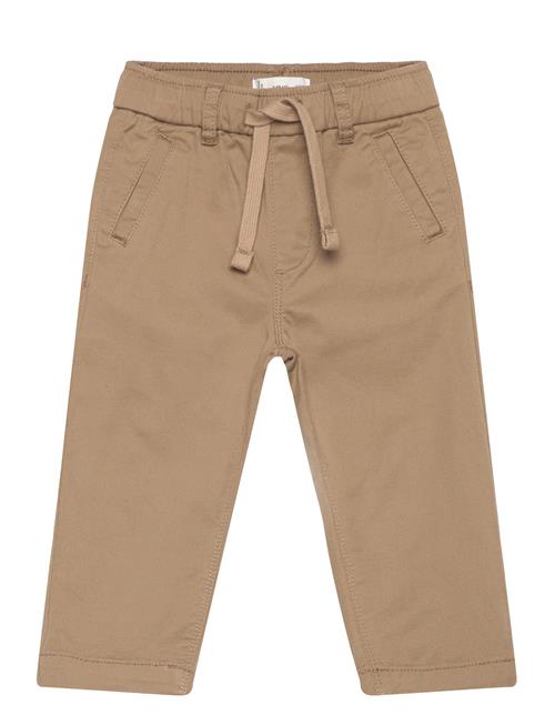 Elastic Waist Trousers Mango Brown