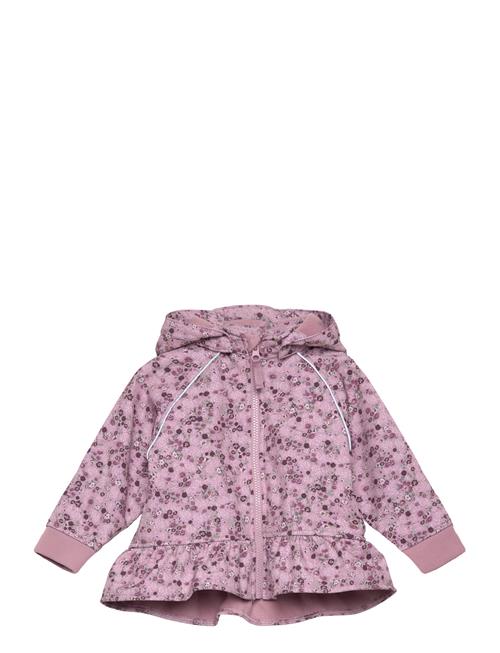 Se name it Nmfalfa08 Softshell Jacket Flower Fo Name It Pink ved Booztlet