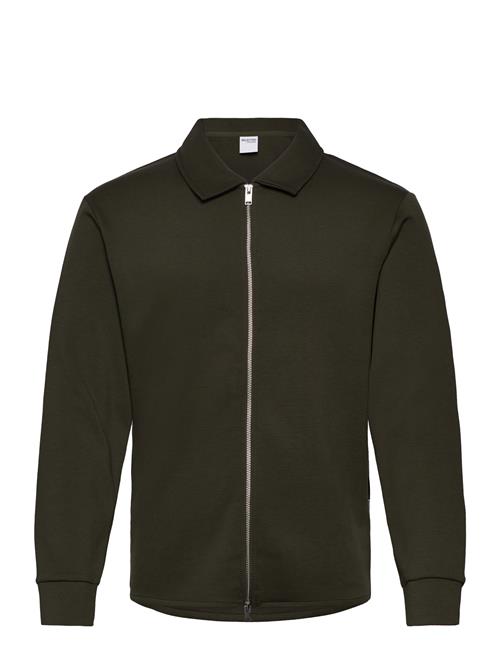 Selected Homme Slhemanuel Soft Full Zip Sweat Noos Selected Homme Green