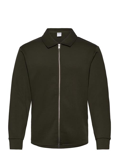 Slhemanuel Soft Full Zip Sweat Noos Selected Green