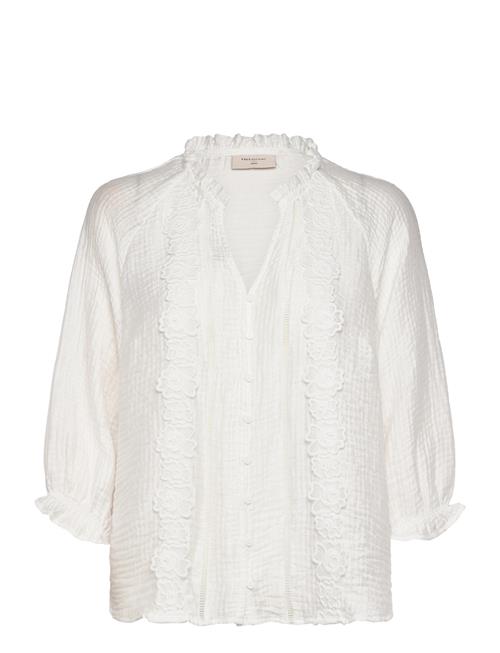 Se FREE/QUENT Fqnora-Blouse FREE/QUENT White ved Booztlet