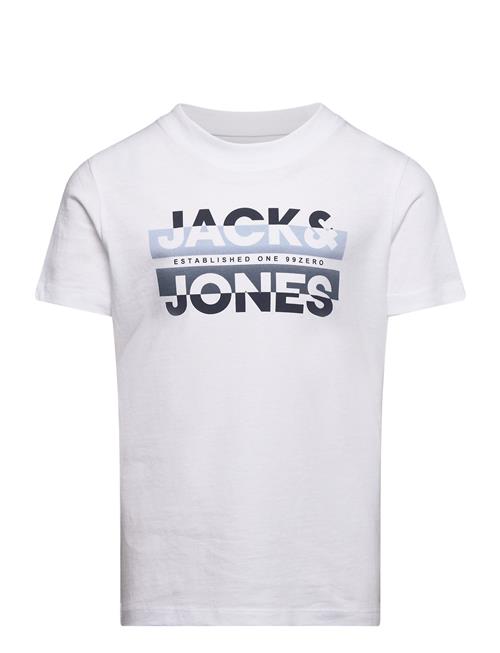 Jack & Jones Jcoray Color Tee Ss Crew Neck Fst Jnr Jack & J S White