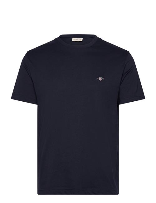 Emb Archive Shield Tshirt GANT Navy