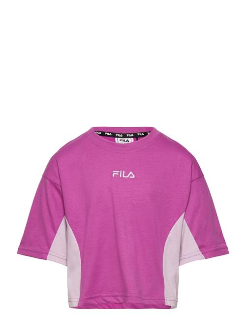 Se Badajoz Tee FILA Purple ved Booztlet