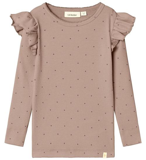 Se Lil Atelier Lil' Atelier Bluse - Rib - NmfGago - Etherea ved KidsWorld