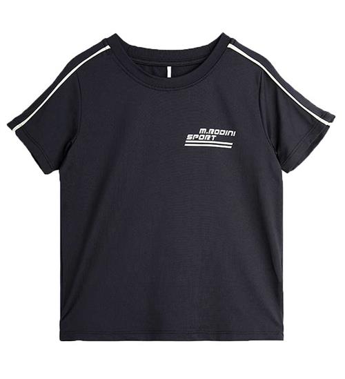 Mini Rodini Mini Rodini T-shirt - MR Sport Drapy - Sort