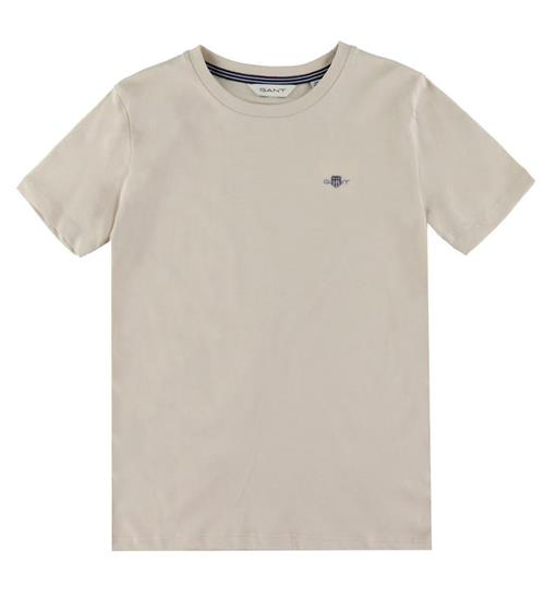 GANT GANT T-shirt - Shield - Soft Oat