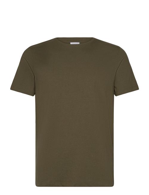 Mouliné O-Neck Tee S/Smouliné O-Neck Tee S/S Lindbergh Green