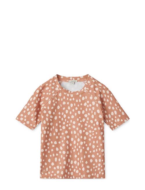 Liewood Noah Printed Shortsleeve Swim Tee Liewood Pink