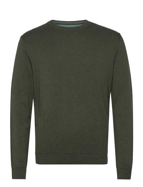 Tom Tailor Basic Crewneck Knit Tom Tailor Green