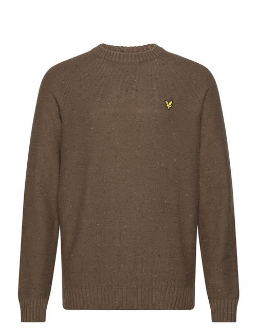 Lyle & Scott Raglan D Gal Crew Neck Lyle & Scott Khaki