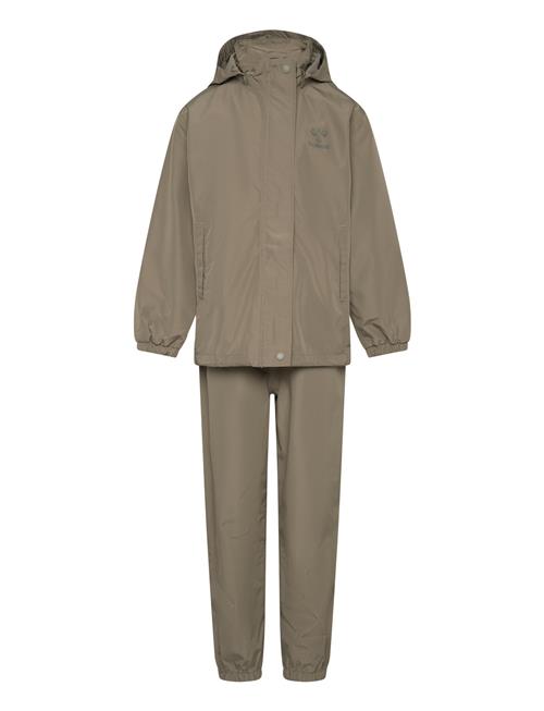 Hmlnessie Rainsuit Hummel Brown