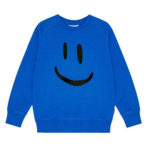 Se Molo GOTS Mike Sweatshirt Lapis Blue | Blå | 104 cm ved Babyshop