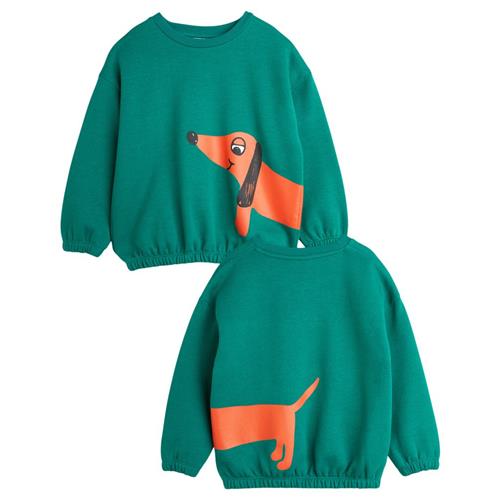 Mini Rodini GOTS Dog Sweatshirt Grøn | Grønn | 92/98 cm