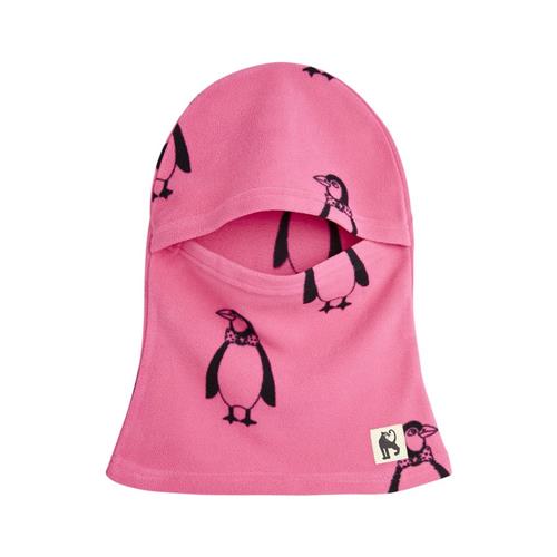 Mini Rodini Penguin Fleece Elefanthue Lyserød | Lyserød | 52/54 cm