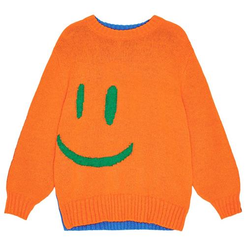 Se Molo Bello Trøje Two side Smile | Orange | 134/140 cm ved Babyshop