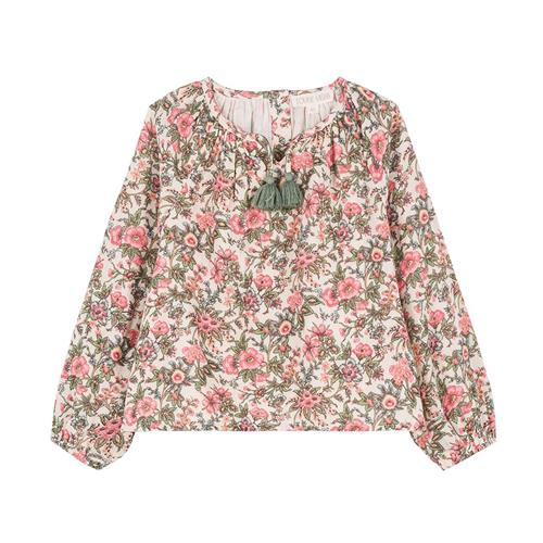 Louise Misha Iris Blomstret Bluse Ivory Enchanted Fields |  | 6 years