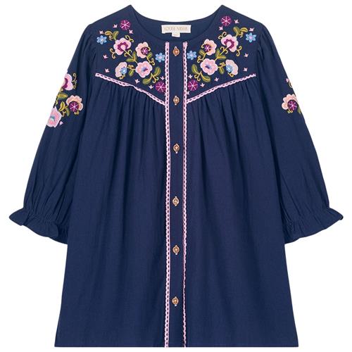 Se Louise Misha Floriane Kjole Midnight | Marine blå | 3 years ved Babyshop