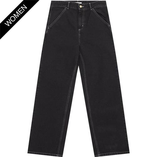 Se Carhartt Women W Simple Pant Black Stone Washed ved Quint