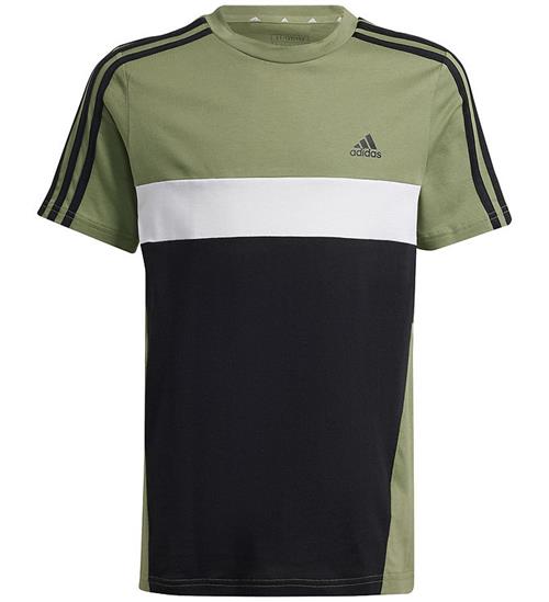 adidas Performance adidas Performance T-shirt - J 3S TIB T - Sort/Hvid/Army