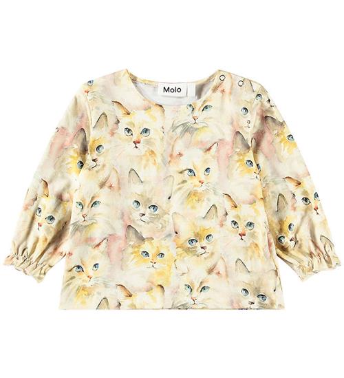 Molo Bluse - Elina - Aquarelle Cats