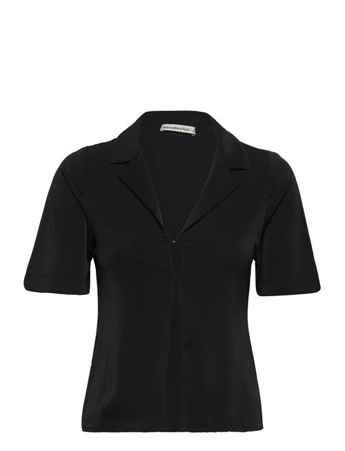 Se Abercrombie & Fitch Anf Womens Wovens Abercrombie & Fitch Black ved Booztlet