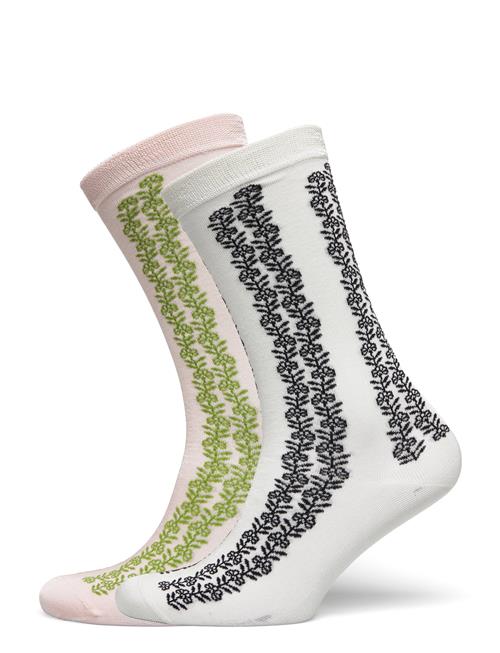 Becksöndergaard Teila Visca Sock 2 Pack Becksöndergaard White