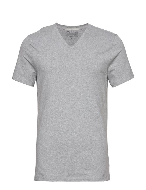 Bread & Boxers V-Neck T-Shirt Bread & Boxers Grey