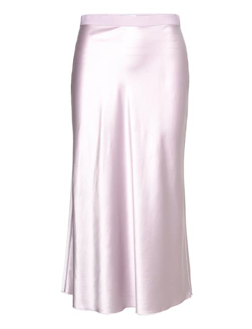 Ahlvar Gallery Hana Satin Silk Skirt Ahlvar Gallery Purple