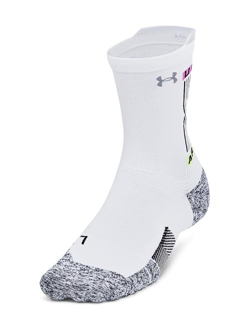 Under Armour Ua Ad Run Cushion 1Pk Mid Under Armour White