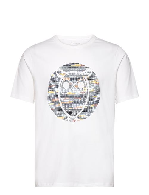 Knowledge Cotton Apparel Regular Short Sleeve Heavy Single O Knowledge Cotton Apparel White