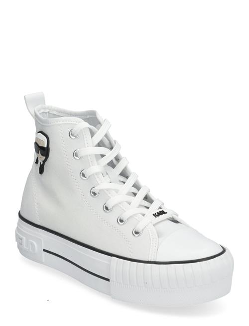 Se Karl Lagerfeld Shoes Kampus Max Nft Karl Lagerfeld Shoes White ved Booztlet