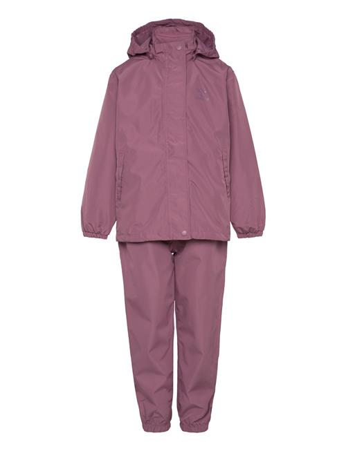 Hmlnessie Rainsuit Hummel Purple