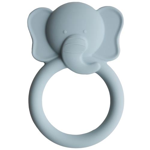 Se Mushie Elephant Bidering Cloud | Blå | 0-3 ved Babyshop