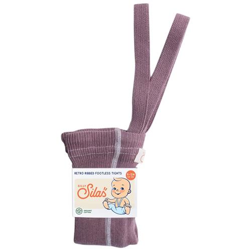 Se Silly Silas GOTS Fodsløse strømpebukser Açaí Smoothie | Lilla | 1-2 years ved Babyshop