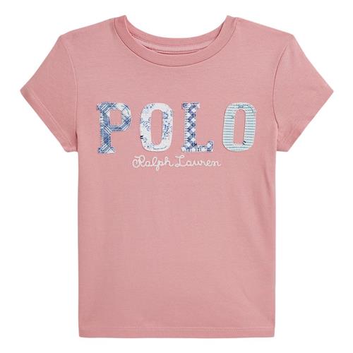 Ralph Lauren Logo T-shirt Tickled Pink | Lyserød | 136-142 cm