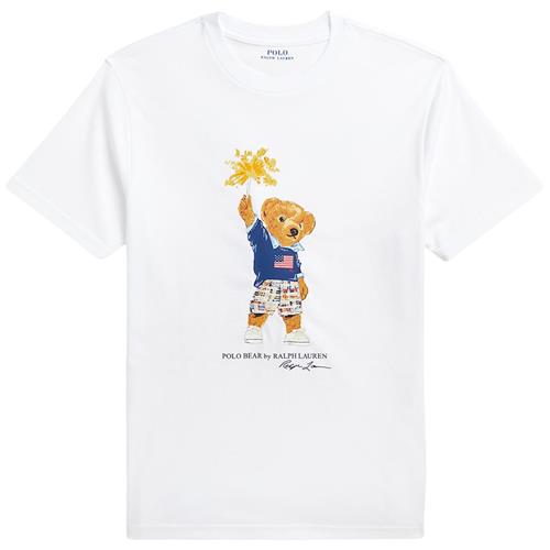 Ralph Lauren Logo T-shirt Hvid | Hvid | 102-108 cm