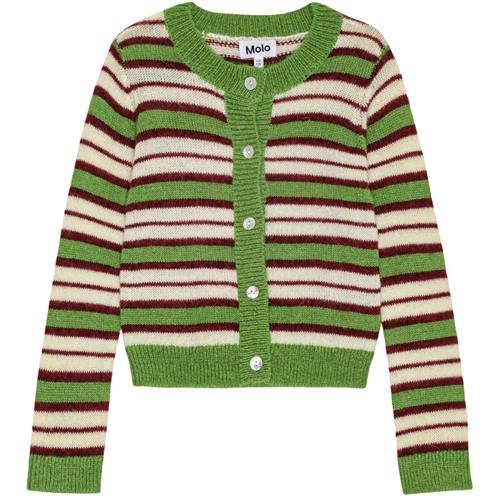 Molo Geraldine Cardigan Dream Stripes | Grønn | 122/128 cm