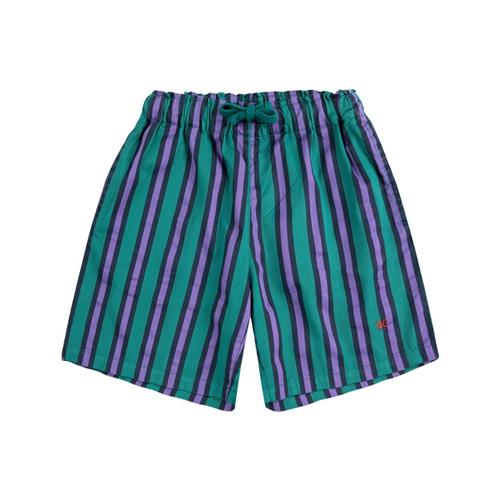 Bobo Choses Stribede Bermudashorts Mørkegrøn | Grønn | 6-7 years