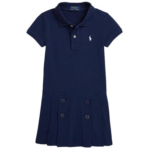 Se Ralph Lauren Logo Polokjole Navyblå | Marine blå | 88-93 cm ved Babyshop