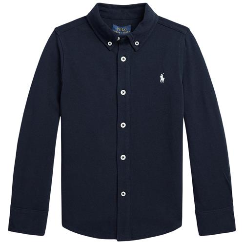 Ralph Lauren Logo Skjorte Navyblå | Marine blå | 88-93 cm