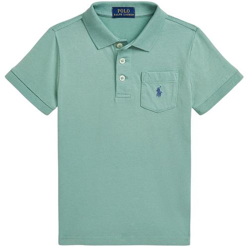 Ralph Lauren Logo Poloshirt Faded Mint | Grønn | 109-116 cm