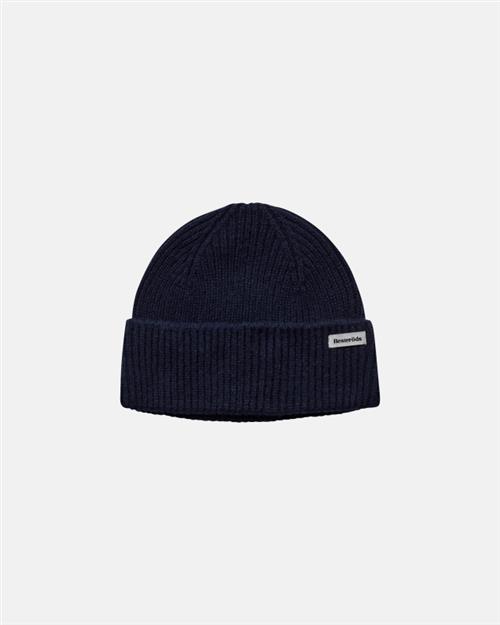 Beanie hue | 100 uld | Navy