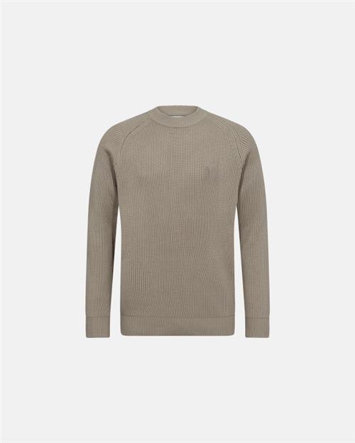 Pullover "knitted" | Bomuld | Sand