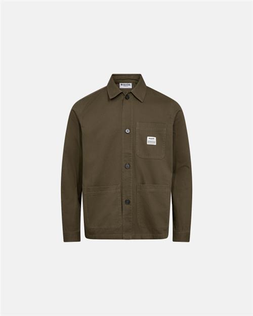 Twill overshirt | 100 bomuld | Sand