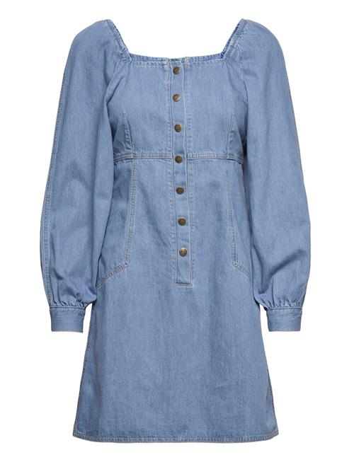 Lee Jeans Puff Sleeve Dress Lee Jeans Blue