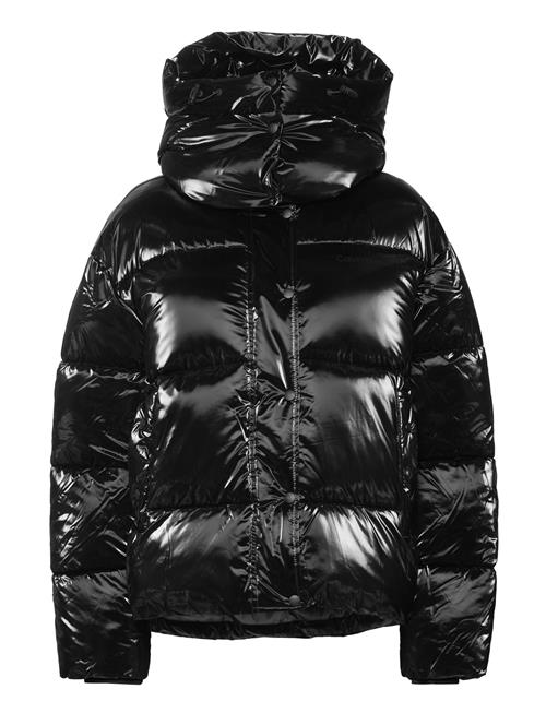 Calvin Klein Jeans High Filled Wide Puffer Jacket Calvin Klein Jeans Black