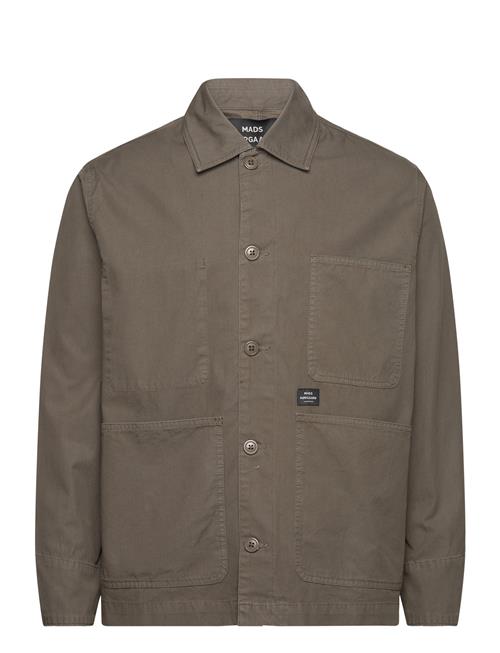 Mads Nørgaard Fine Twill Chore Jacket Mads Nørgaard Khaki