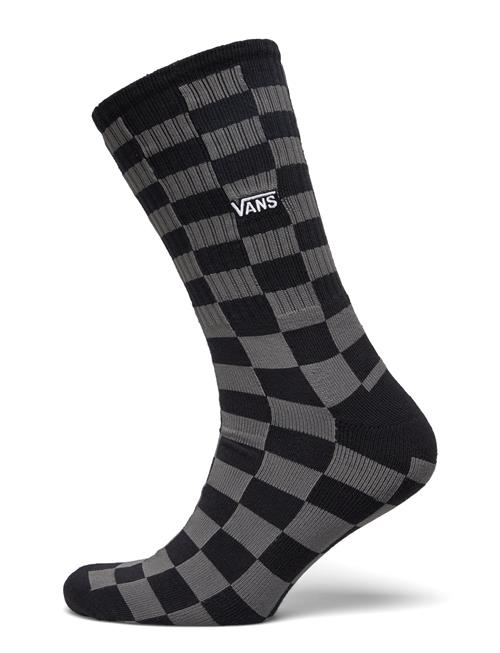 Se VANS Checkerboard Crew VANS Black ved Booztlet